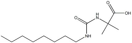  2-methyl-2-[(octylcarbamoyl)amino]propanoic acid