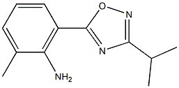 2-methyl-6-[3-(propan-2-yl)-1,2,4-oxadiazol-5-yl]aniline|