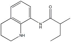 2-methyl-N-(1,2,3,4-tetrahydroquinolin-8-yl)butanamide|