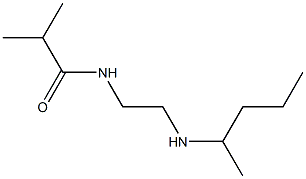 2-methyl-N-[2-(pentan-2-ylamino)ethyl]propanamide