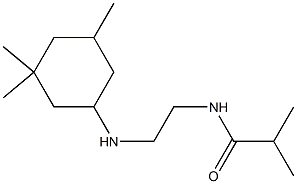 2-methyl-N-{2-[(3,3,5-trimethylcyclohexyl)amino]ethyl}propanamide