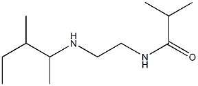 2-methyl-N-{2-[(3-methylpentan-2-yl)amino]ethyl}propanamide