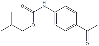2-methylpropyl N-(4-acetylphenyl)carbamate|