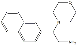 2-morpholin-4-yl-2-(2-naphthyl)ethanamine