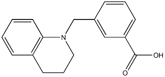 3-(1,2,3,4-tetrahydroquinolin-1-ylmethyl)benzoic acid