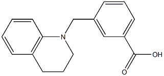  3-(1,2,3,4-tetrahydroquinolin-1-ylmethyl)benzoic acid