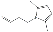 3-(2,5-dimethyl-1H-pyrrol-1-yl)propanal|