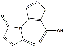 3-(2,5-dioxo-2,5-dihydro-1H-pyrrol-1-yl)thiophene-2-carboxylic acid Struktur