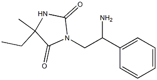 3-(2-amino-2-phenylethyl)-5-ethyl-5-methylimidazolidine-2,4-dione