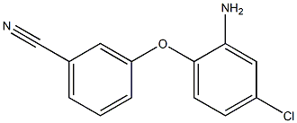 3-(2-amino-4-chlorophenoxy)benzonitrile