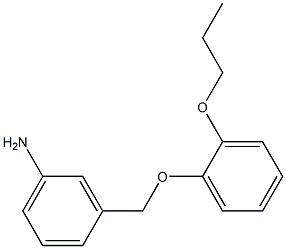 3-(2-propoxyphenoxymethyl)aniline