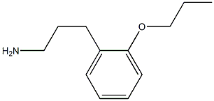 3-(2-propoxyphenyl)propan-1-amine 结构式