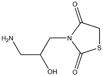  3-(3-amino-2-hydroxypropyl)-1,3-thiazolidine-2,4-dione