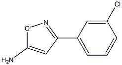 3-(3-chlorophenyl)-1,2-oxazol-5-amine