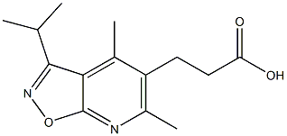 3-(3-isopropyl-4,6-dimethylisoxazolo[5,4-b]pyridin-5-yl)propanoic acid