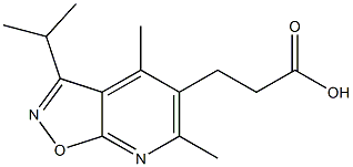  3-(3-isopropyl-4,6-dimethylisoxazolo[5,4-b]pyridin-5-yl)propanoic acid