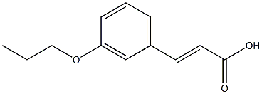 3-(3-propoxyphenyl)prop-2-enoic acid