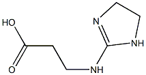 3-(4,5-dihydro-1H-imidazol-2-ylamino)propanoic acid