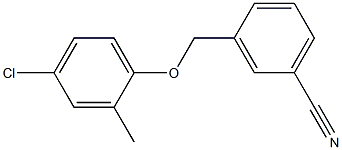 3-(4-chloro-2-methylphenoxymethyl)benzonitrile