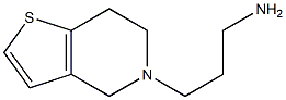 3-(6,7-dihydrothieno[3,2-c]pyridin-5(4H)-yl)propan-1-amine Structure