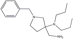  3-(aminomethyl)-1-benzyl-N,N-dipropylpyrrolidin-3-amine