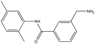 3-(aminomethyl)-N-(2,5-dimethylphenyl)benzamide Struktur