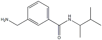 3-(aminomethyl)-N-(3-methylbutan-2-yl)benzamide Structure