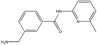 3-(aminomethyl)-N-(6-methylpyridin-2-yl)benzamide Structure