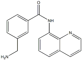 3-(aminomethyl)-N-(quinolin-8-yl)benzamide