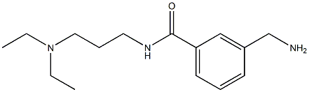 3-(aminomethyl)-N-[3-(diethylamino)propyl]benzamide