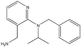 3-(aminomethyl)-N-benzyl-N-(propan-2-yl)pyridin-2-amine Structure