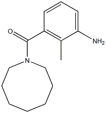 3-(azocan-1-ylcarbonyl)-2-methylaniline Structure