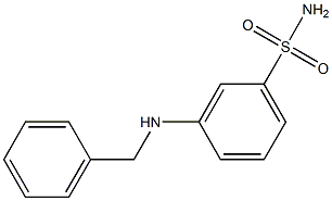 3-(benzylamino)benzene-1-sulfonamide Structure