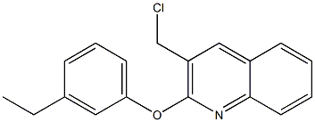 3-(chloromethyl)-2-(3-ethylphenoxy)quinoline