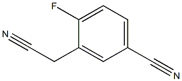 3-(cyanomethyl)-4-fluorobenzonitrile