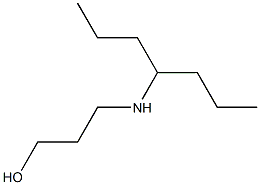 3-(heptan-4-ylamino)propan-1-ol 结构式