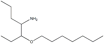 3-(heptyloxy)heptan-4-amine 化学構造式