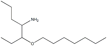 3-(heptyloxy)heptan-4-amine Structure