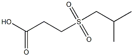 3-(isobutylsulfonyl)propanoic acid