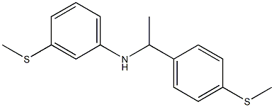 3-(methylsulfanyl)-N-{1-[4-(methylsulfanyl)phenyl]ethyl}aniline