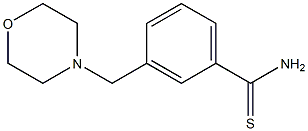 3-(morpholin-4-ylmethyl)benzenecarbothioamide