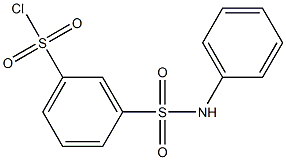 3-(phenylsulfamoyl)benzene-1-sulfonyl chloride