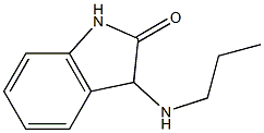 3-(propylamino)-1,3-dihydro-2H-indol-2-one 结构式