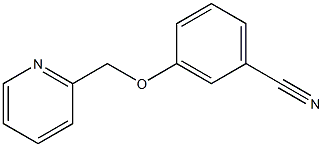 3-(pyridin-2-ylmethoxy)benzonitrile