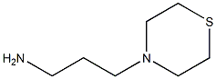 3-(thiomorpholin-4-yl)propan-1-amine 化学構造式