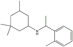 3,3,5-trimethyl-N-[1-(2-methylphenyl)ethyl]cyclohexan-1-amine