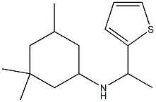 3,3,5-trimethyl-N-[1-(thiophen-2-yl)ethyl]cyclohexan-1-amine