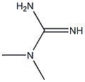 3,3-dimethylguanidine Struktur