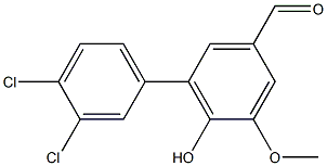  3',4'-dichloro-6-hydroxy-5-methoxy-1,1'-biphenyl-3-carbaldehyde