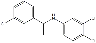 3,4-dichloro-N-[1-(3-chlorophenyl)ethyl]aniline